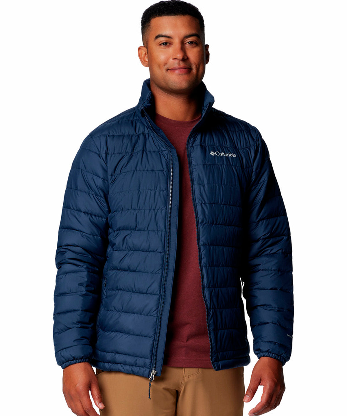 Parka Hombre Powder Lite II Azul Columbia