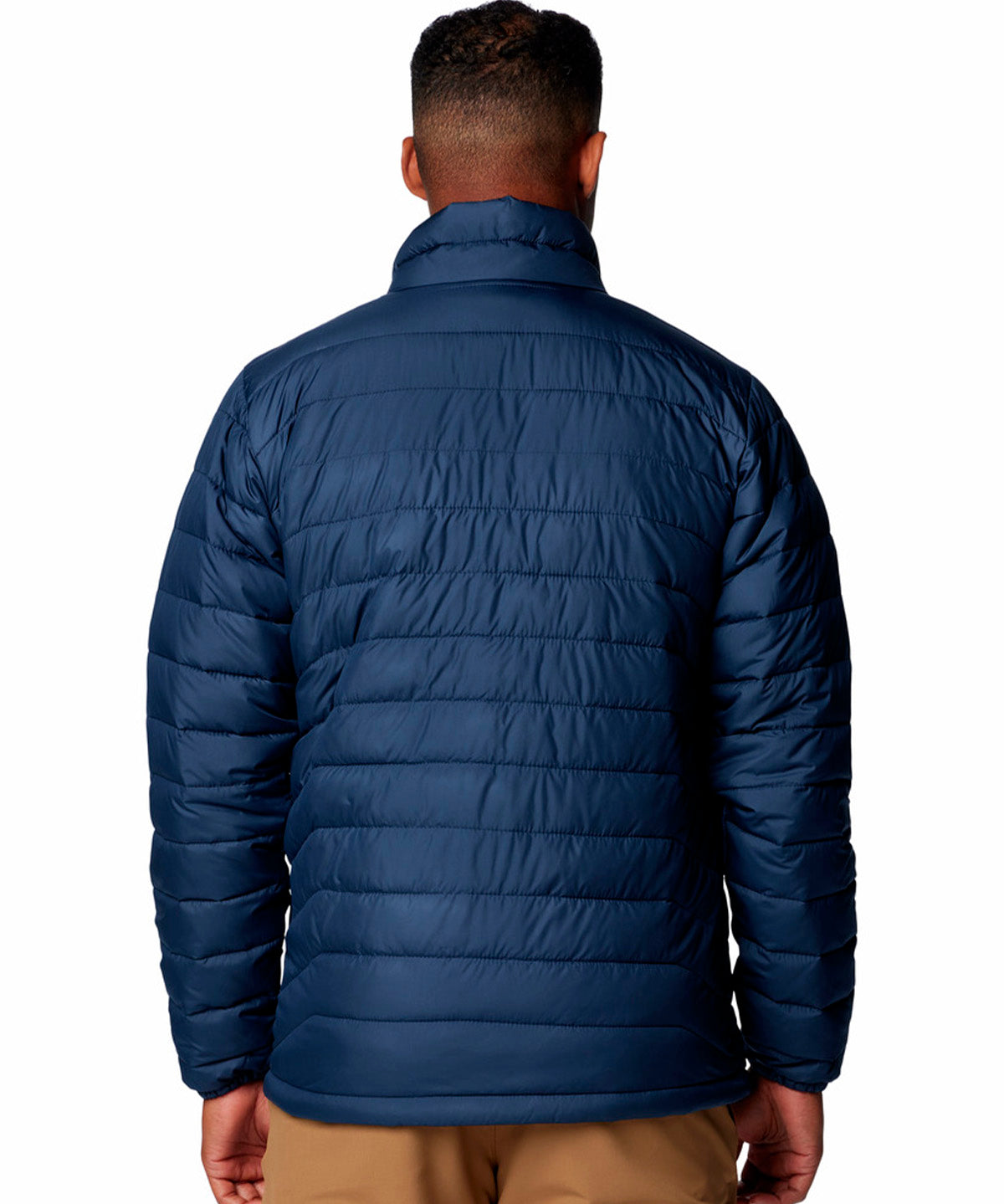 Parka Hombre Powder Lite II Azul Columbia