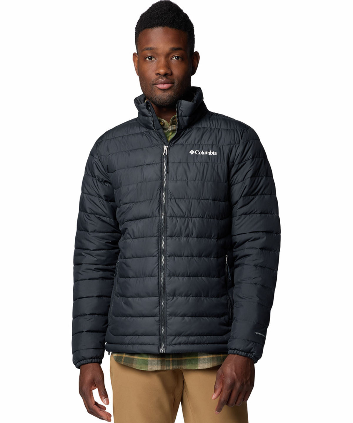 Parka Hombre Powder Lite II Negro Columbia