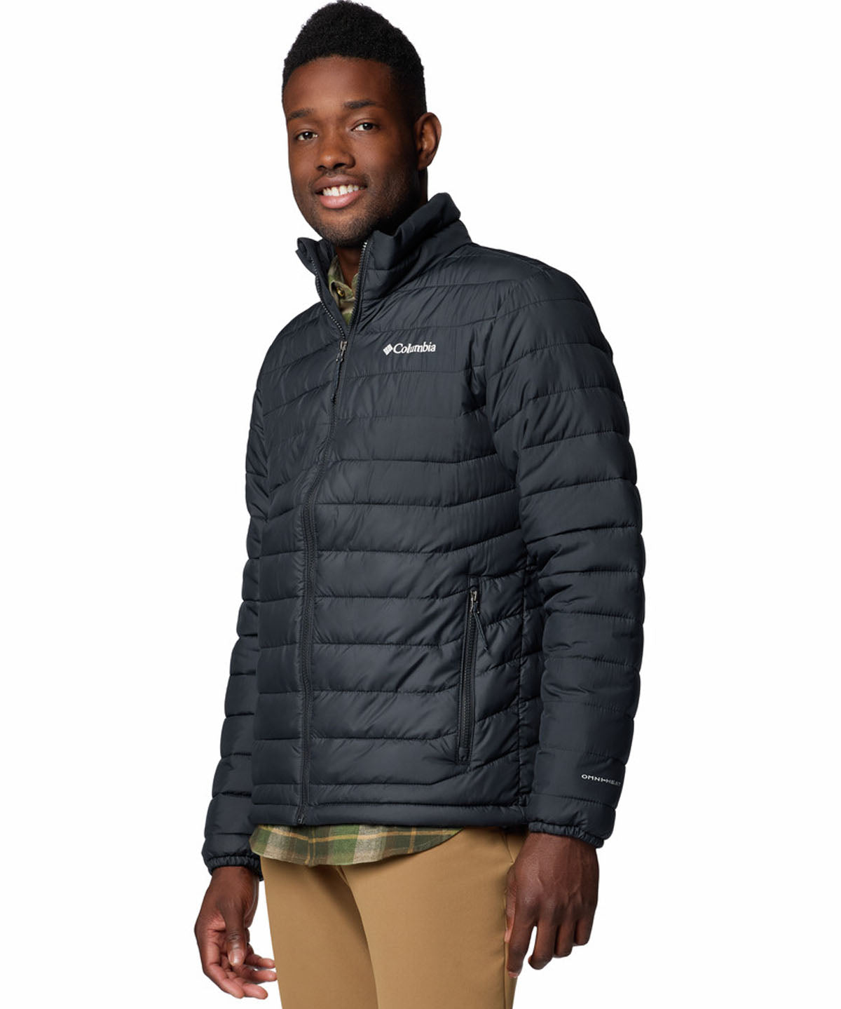 Parka Hombre Powder Lite II Negro Columbia