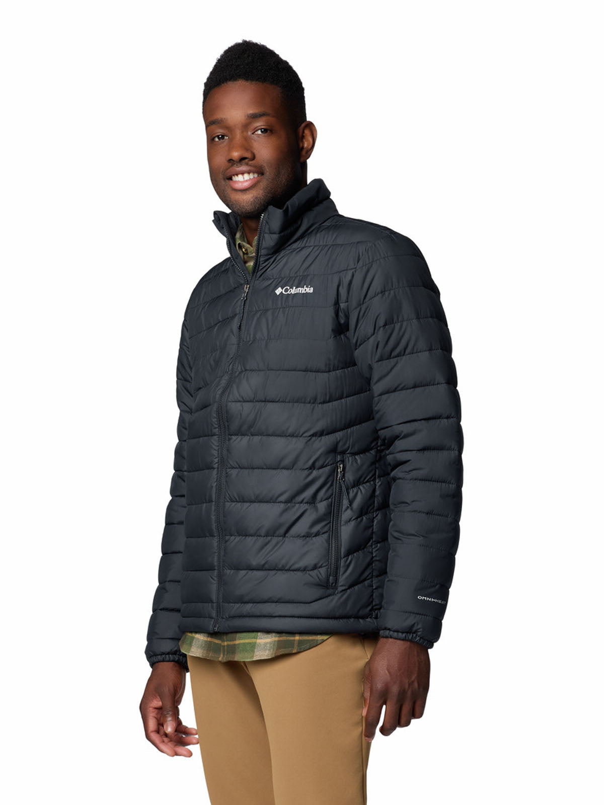 Parka Hombre Powder Lite II Negro Columbia