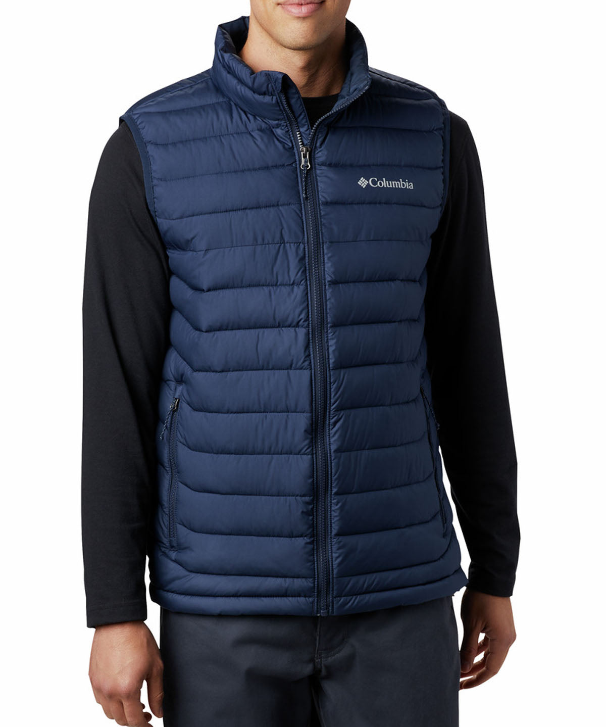 Parka Sin Mangas Hombre Powder Lite II Azul Columbia