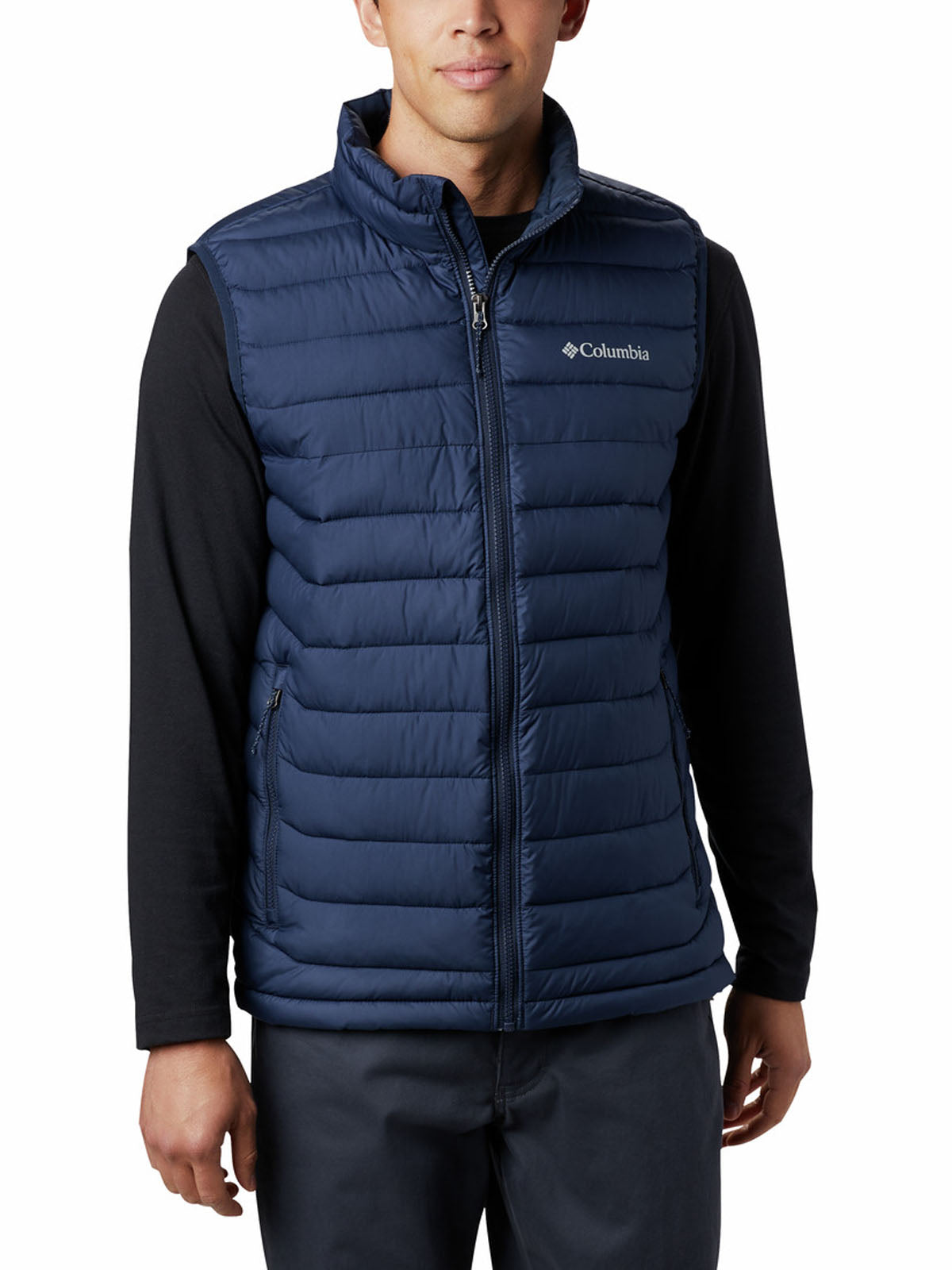Parka Sin Mangas Hombre Powder Lite II Azul Columbia