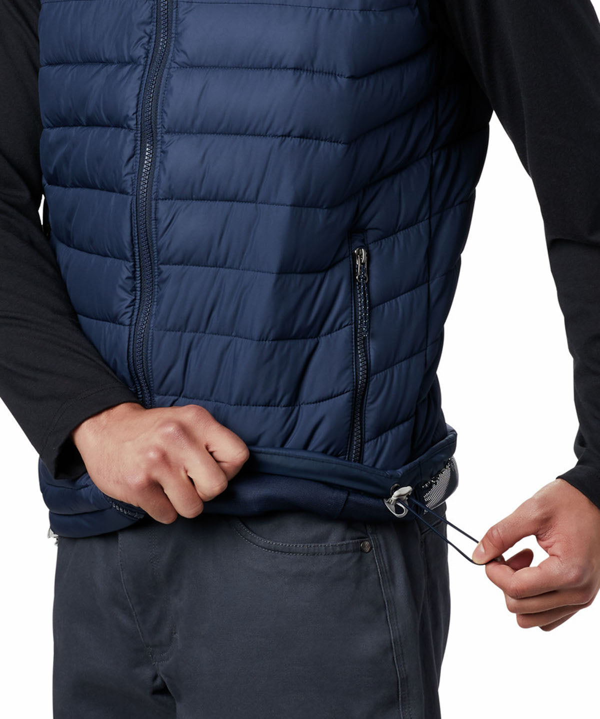 Parka Sin Mangas Hombre Powder Lite II Azul Columbia