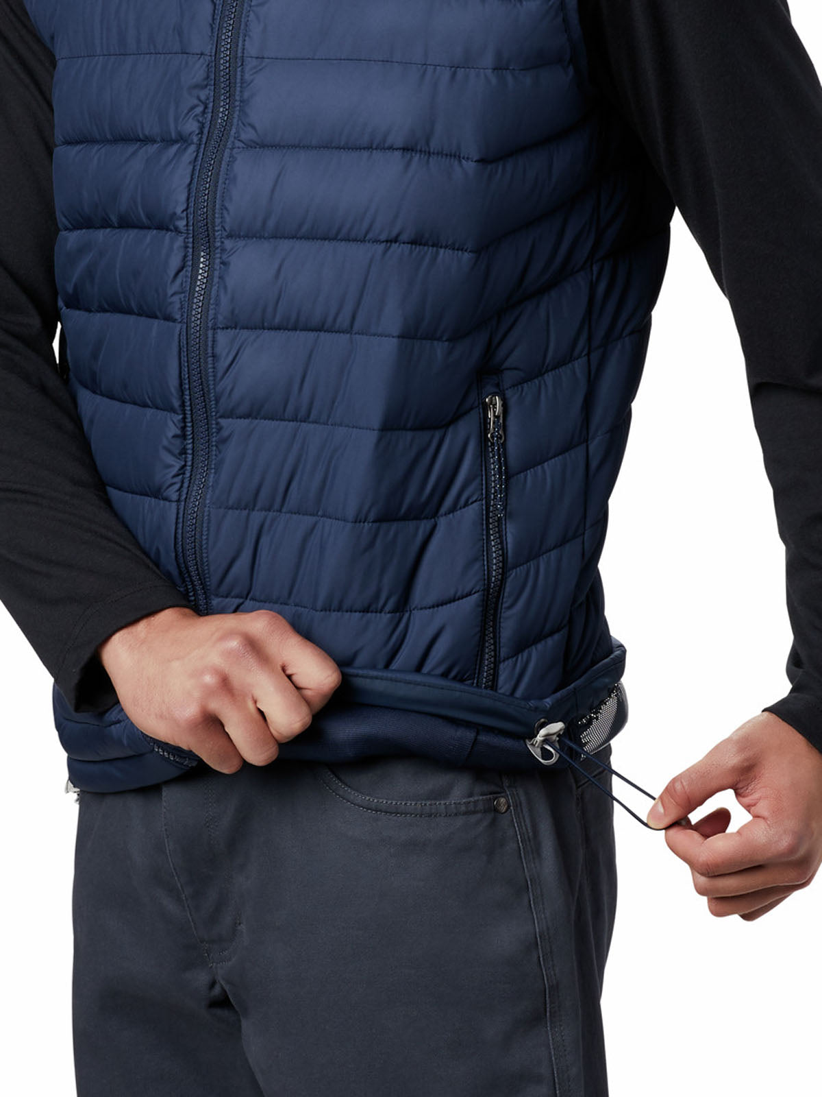 Parka Sin Mangas Hombre Powder Lite II Azul Columbia