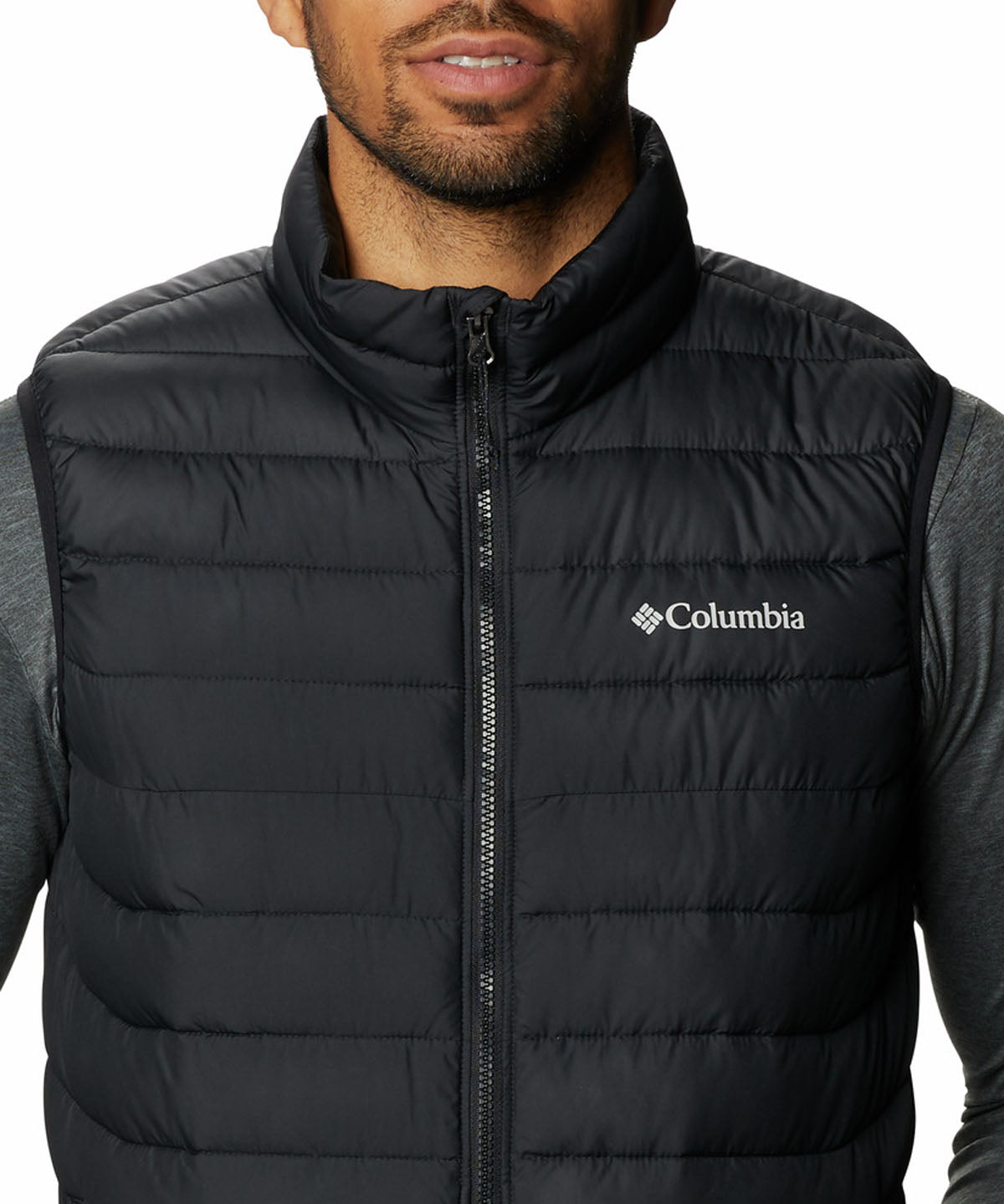 Parka Sin Mangas Hombre Powder Lite II Negro Columbia