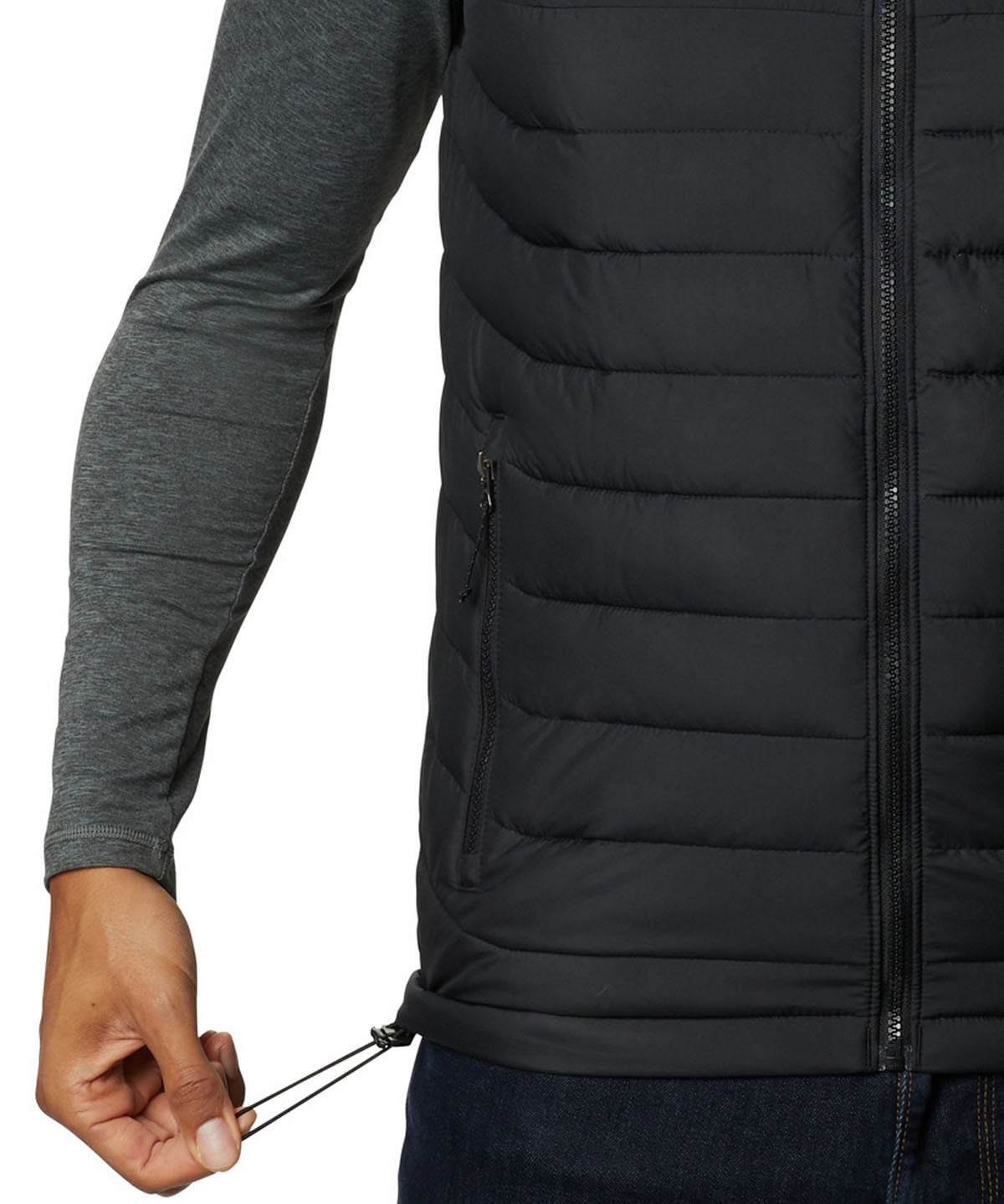 Parka Sin Mangas Hombre Powder Lite II Negro Columbia