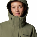 Impermeable Mujer Hikebound II Gris Columbia
