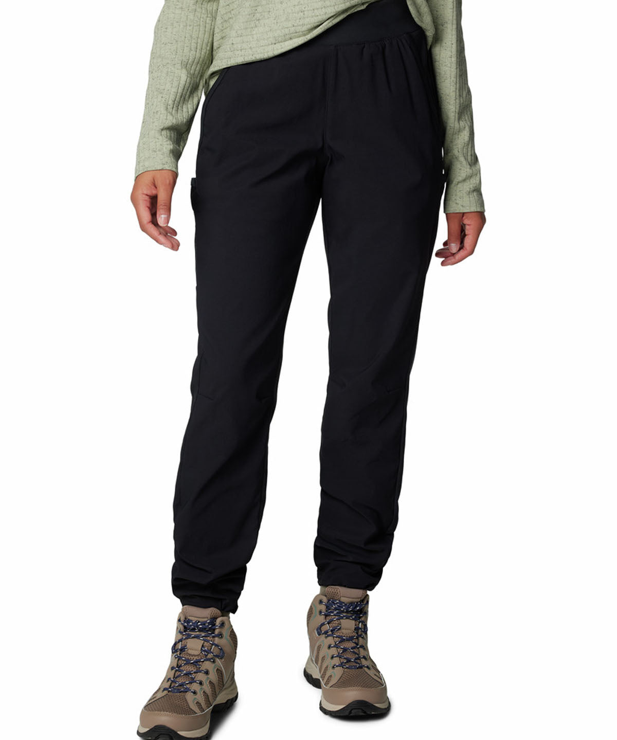 Pantalón Mujer Leslie Pull Negro Columbia