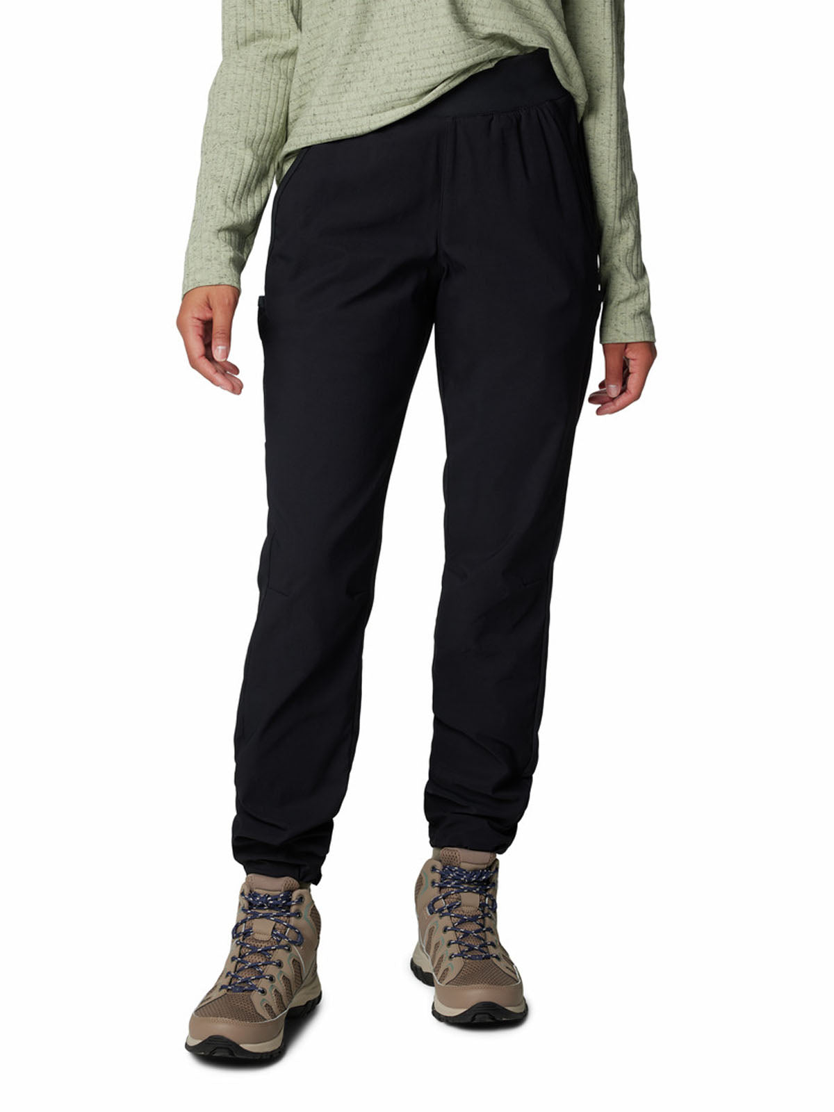 Pantalón Mujer Leslie Pull Negro Columbia