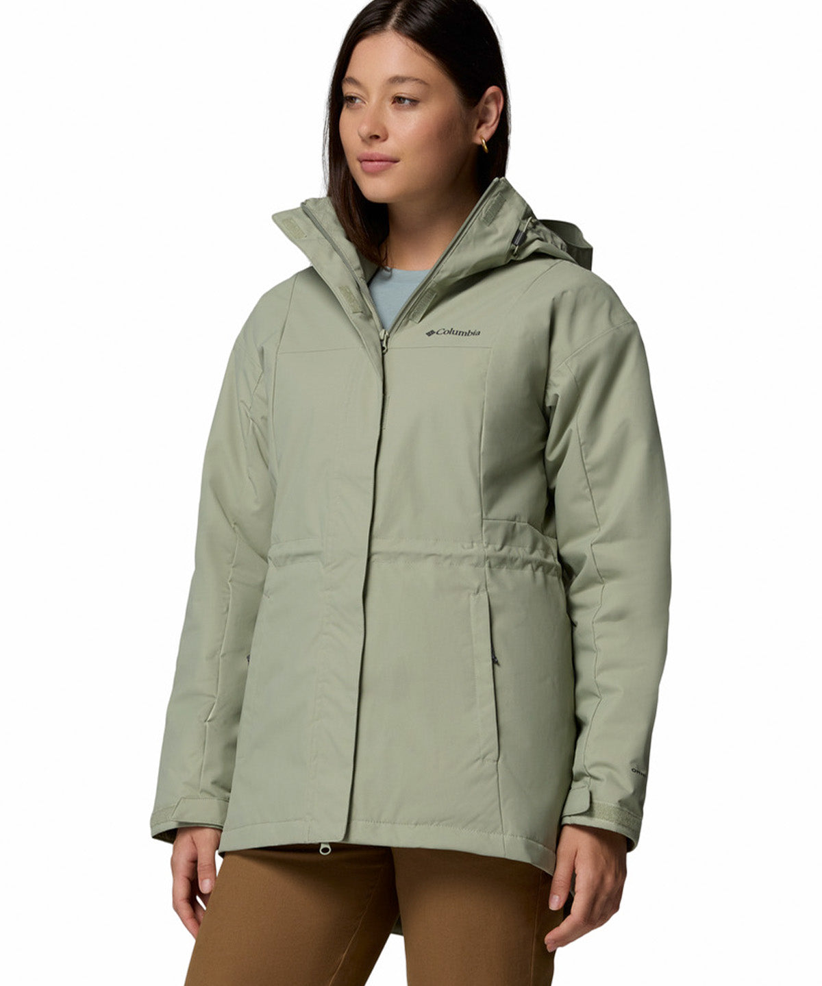Parka Mujer Hikebound II Long Insulated Beige Columbia