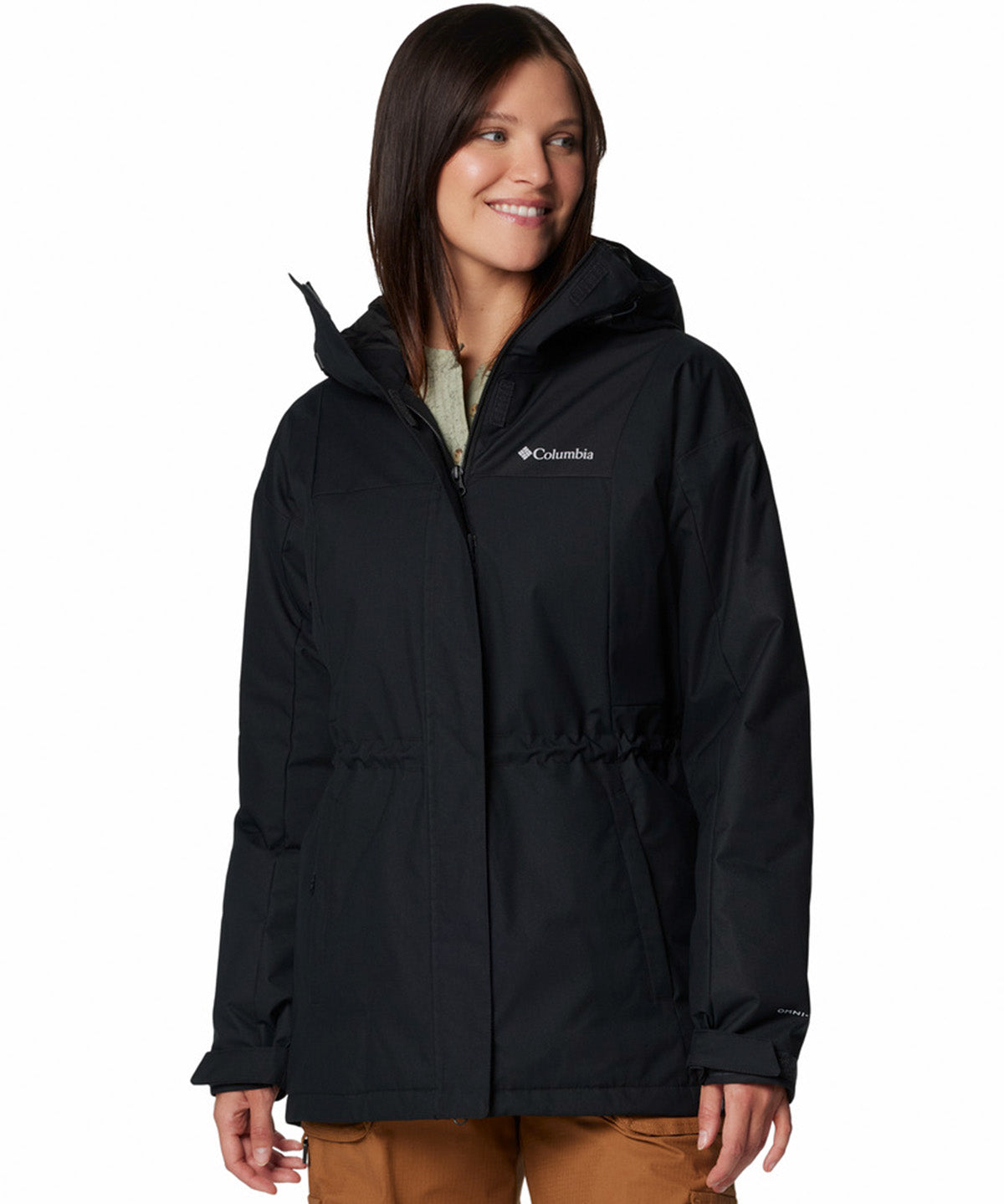 Parka Mujer Hikebound II Long Insulated Negro Columbia