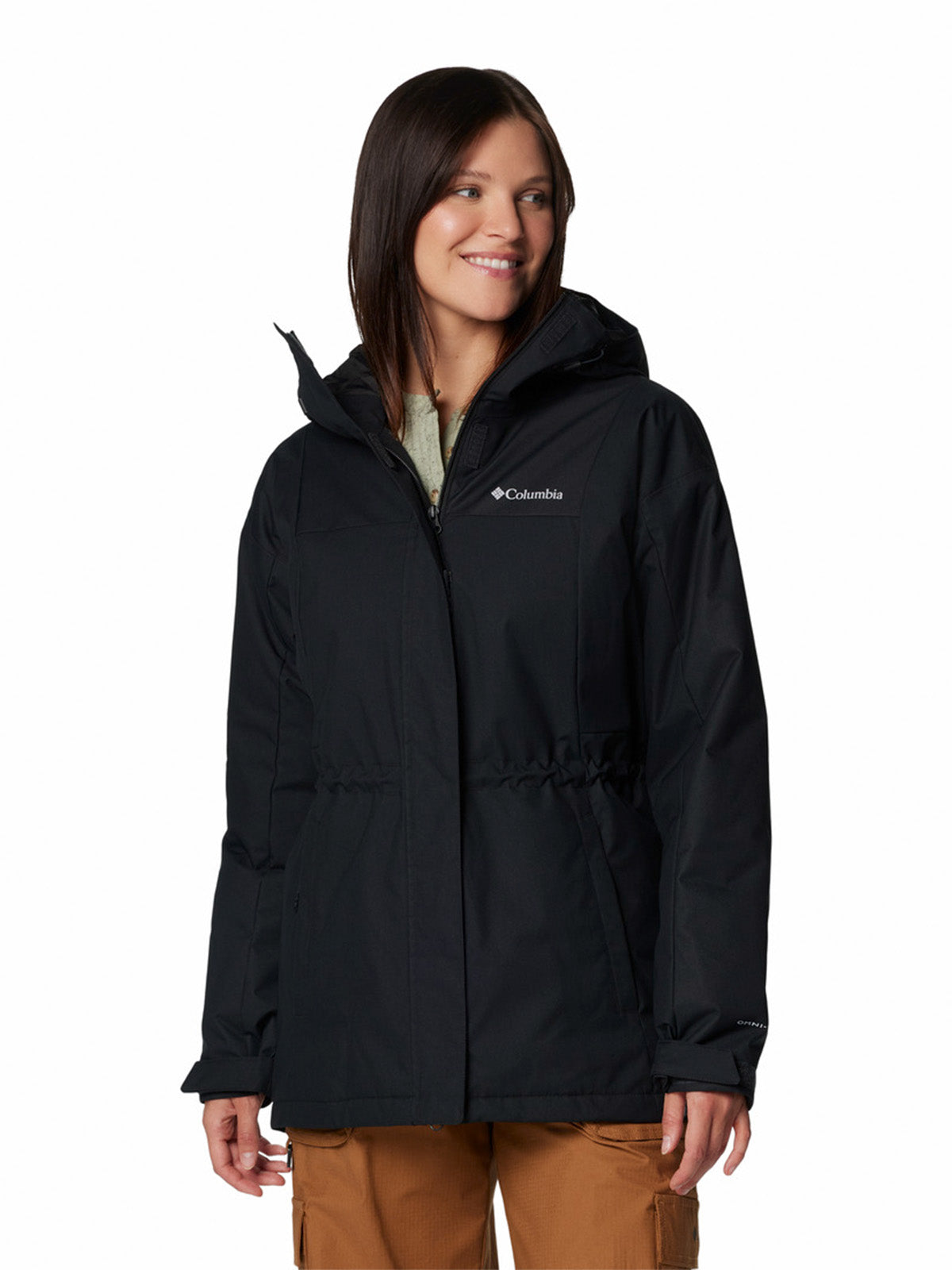 Parka Mujer Hikebound II Long Insulated Negro Columbia