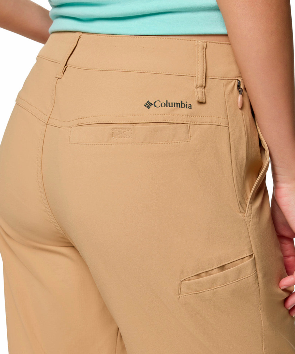 Pantalón Mujer Leslie Convertible Beige Columbia