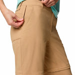 Pantalón Mujer Leslie Convertible Beige Columbia