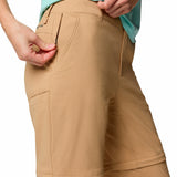 Pantalón Mujer Leslie Convertible Beige Columbia