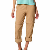 Pantalón Mujer Leslie Convertible Beige Columbia