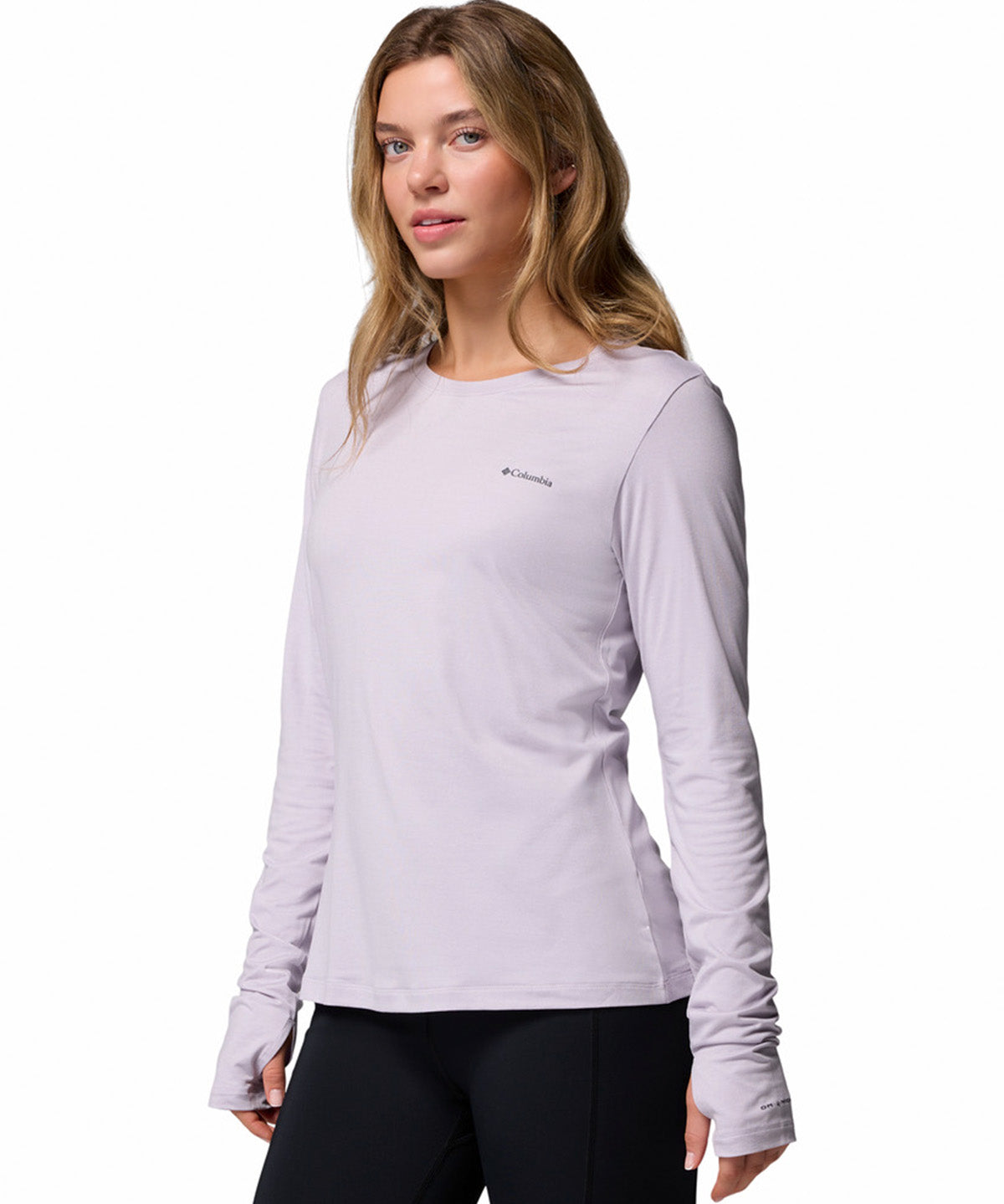 Polera Manga Larga Mujer Sloan Ridge Morado Columbia
