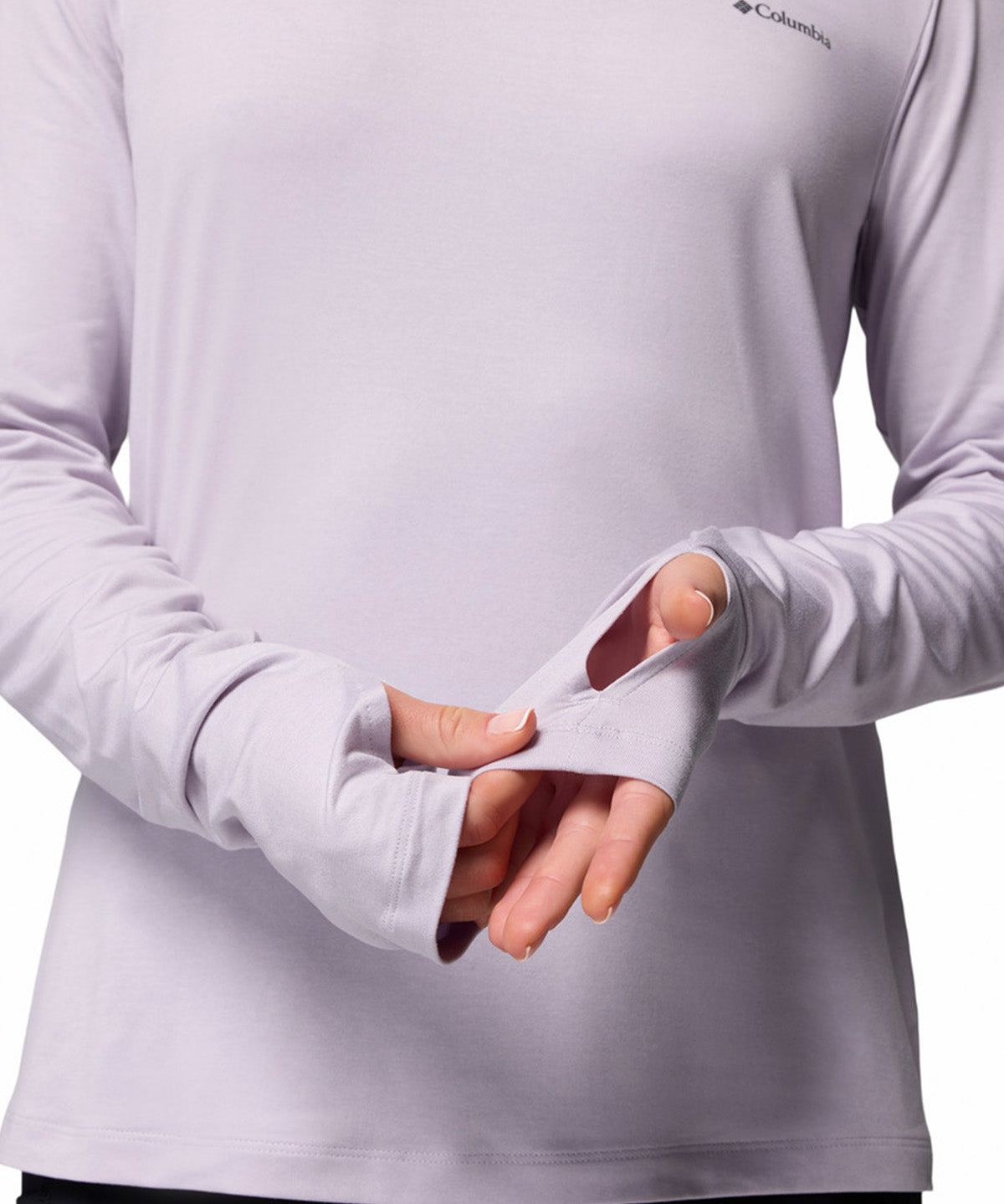 Polera Manga Larga Mujer Sloan Ridge Morado Columbia
