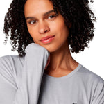 Polera Manga Larga Mujer Sloan Ridge Gris Columbia