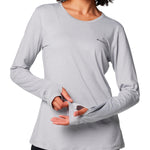Polera Manga Larga Mujer Sloan Ridge Gris Columbia