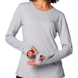 Polera Manga Larga Mujer Sloan Ridge Gris Columbia