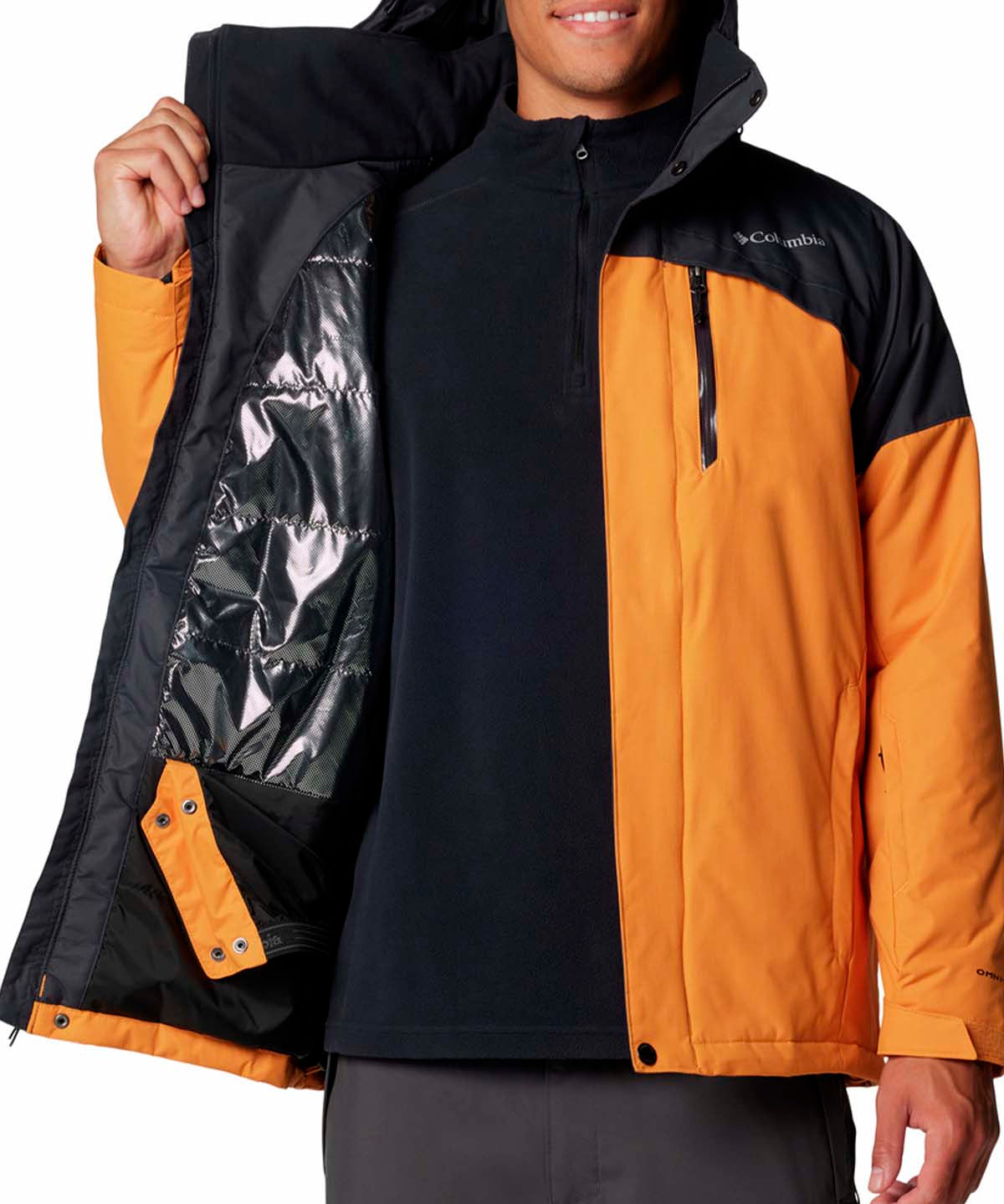 Parka Hombre Last Tracks Ski Amarillo Columbia