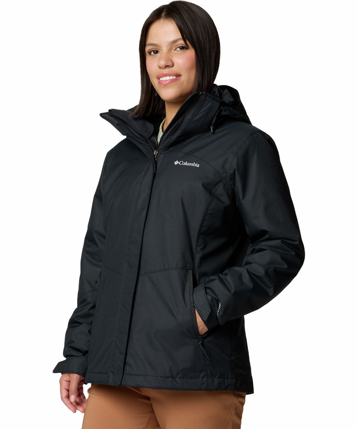 Parka Mujer Bugaboo II Interchange Negro Columbia