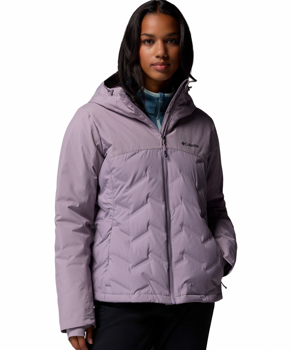 Parka Mujer Grand Trek III Down Morado Columbia
