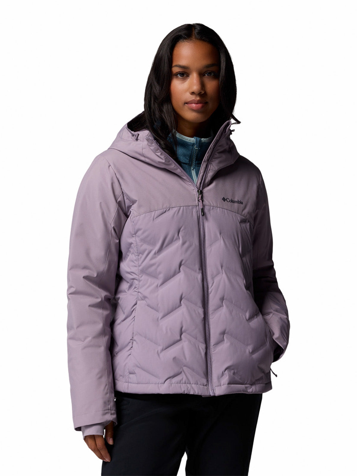 Parka Mujer Grand Trek III Down Morado Columbia