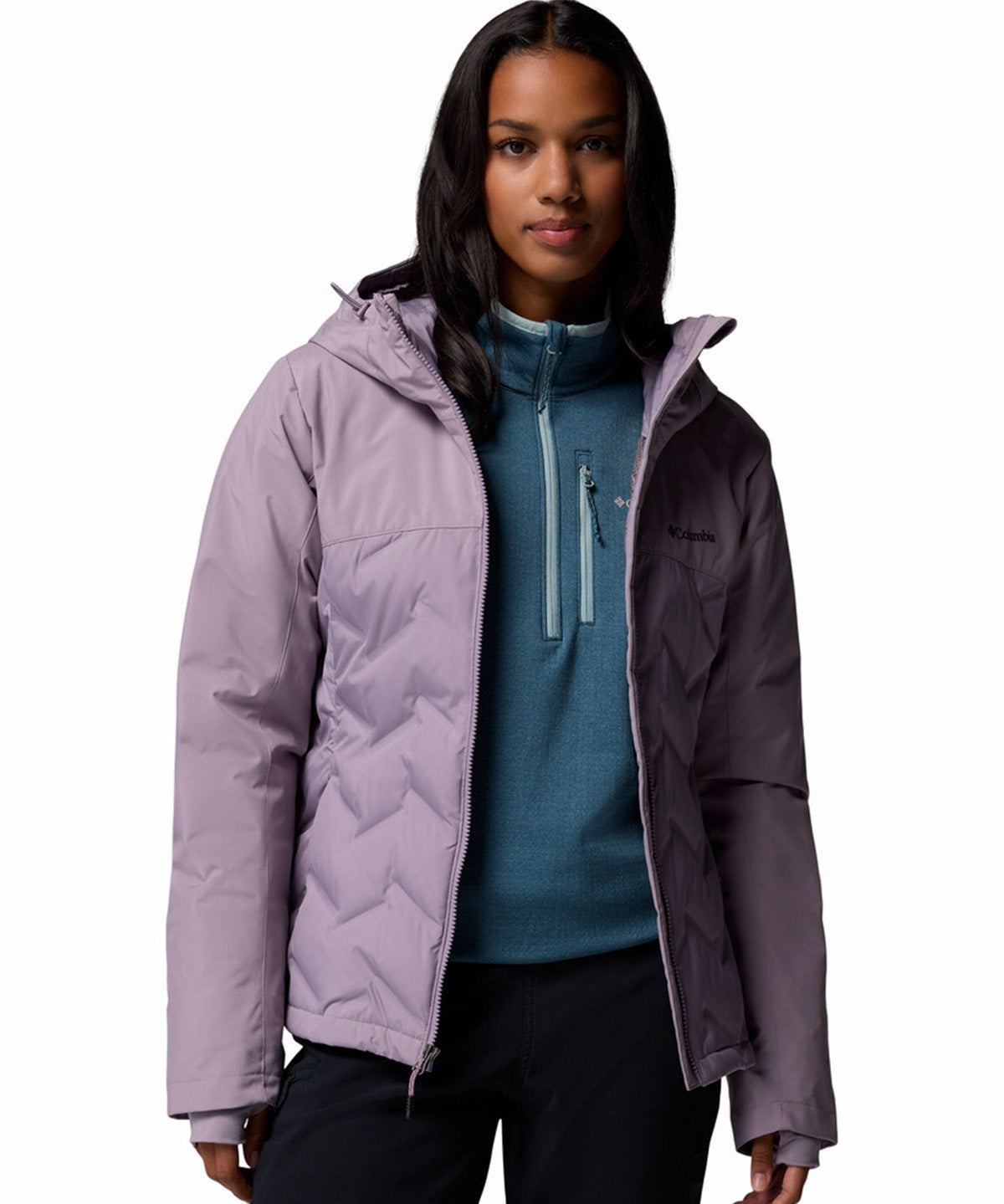 Parka Mujer Grand Trek III Down Morado Columbia