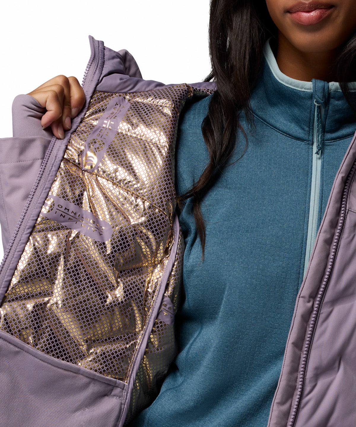 Parka Mujer Grand Trek III Down Morado Columbia