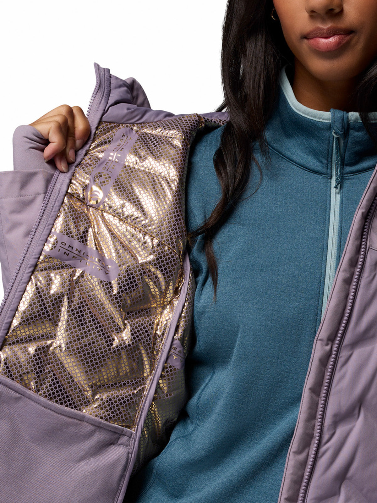 Parka Mujer Grand Trek III Down Morado Columbia
