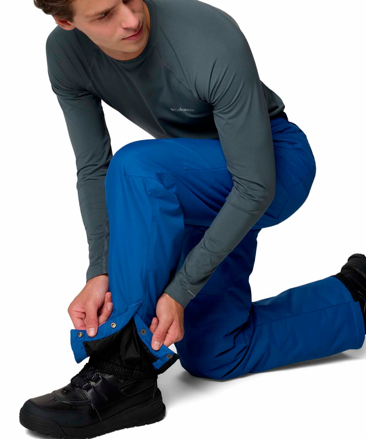 Pantalón De Nieve Hombre Bugaboo V Ski Azul Columbia