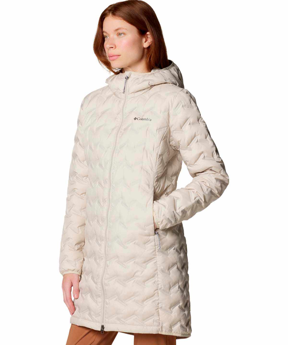 Parka Mujer Delta Ridge II Gris Columbia