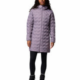 Parka Mujer Delta Ridge II Long Hooded Down Morado Columbia