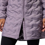 Parka Mujer Delta Ridge II Long Hooded Down Morado Columbia