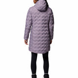 Parka Mujer Delta Ridge II Long Hooded Down Morado Columbia
