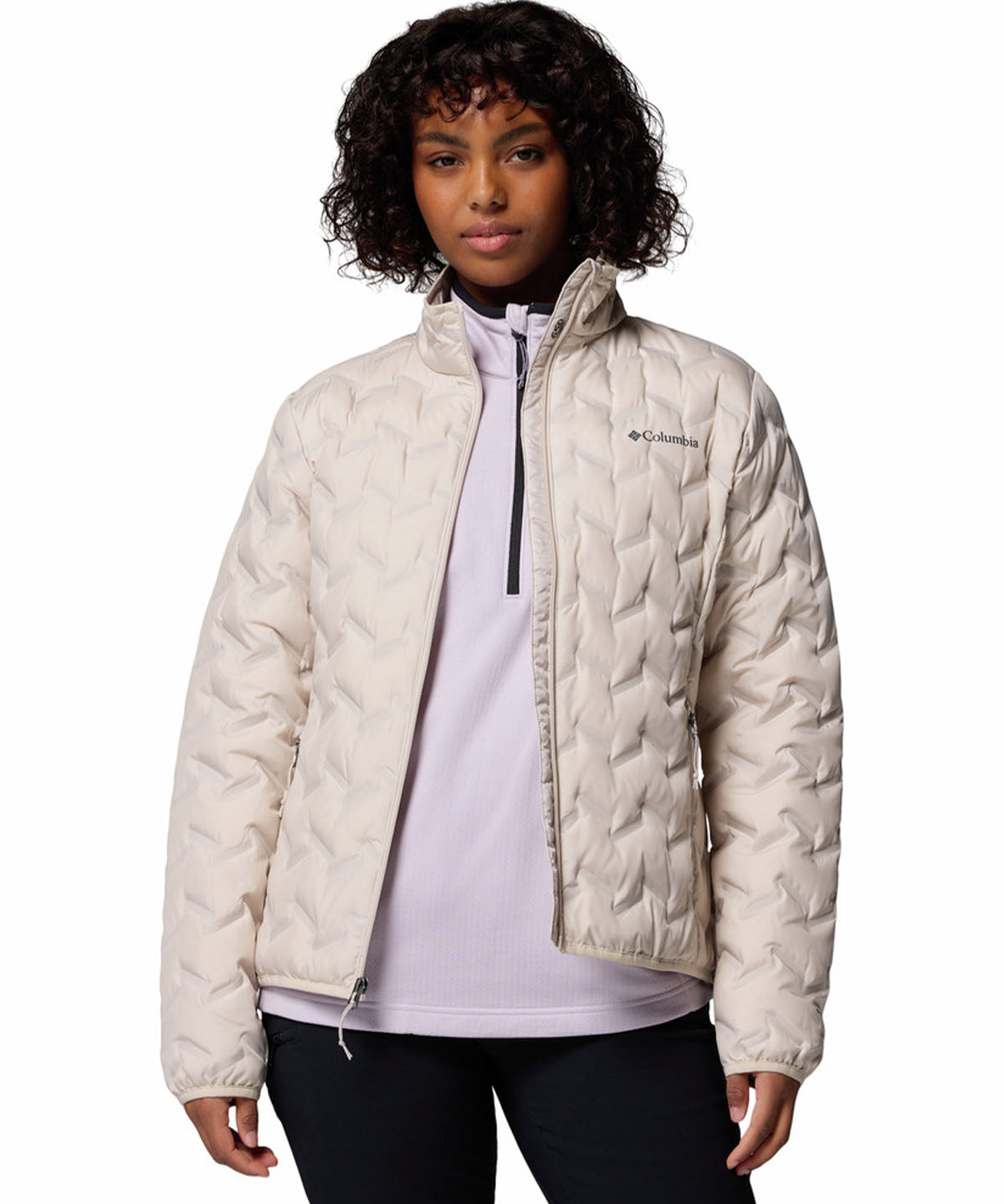Parka Mujer Delta Ridge II Gris Columbia