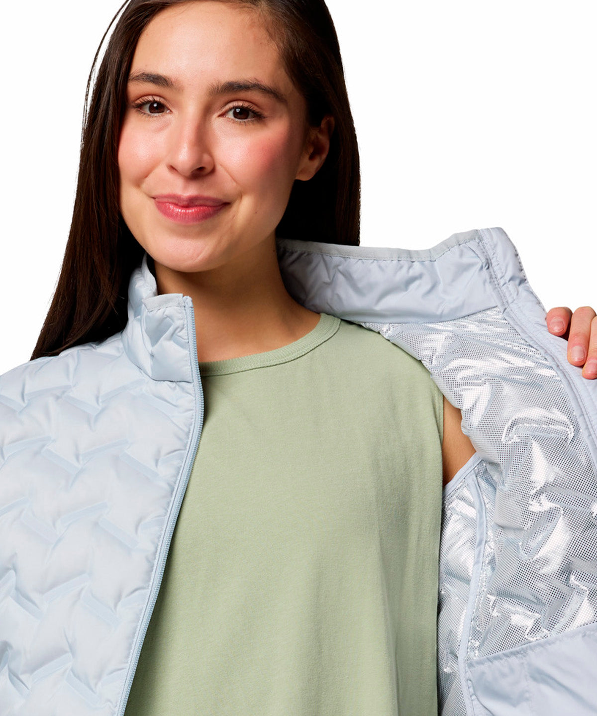 Parka Mujer Delta Ridge II Gris Columbia