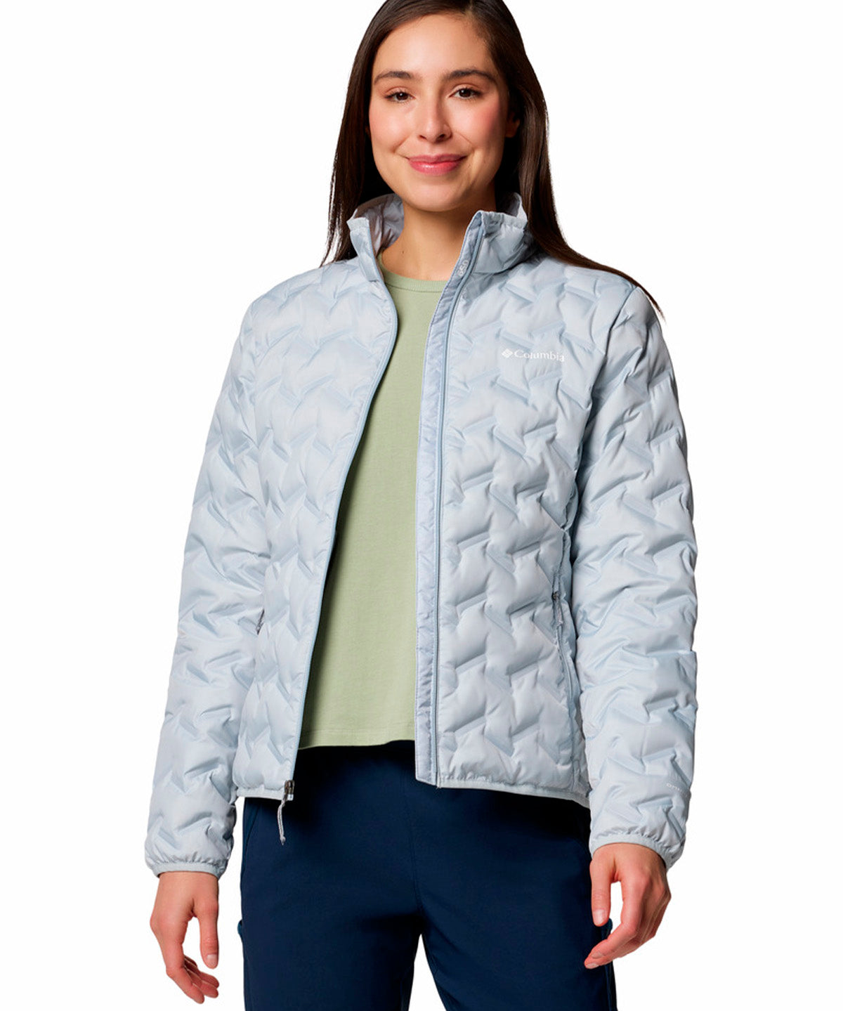 Parka Mujer Delta Ridge II Gris Columbia