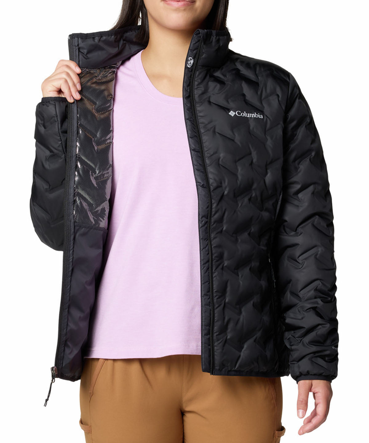 Parka Mujer Delta Ridge II Negro Columbia