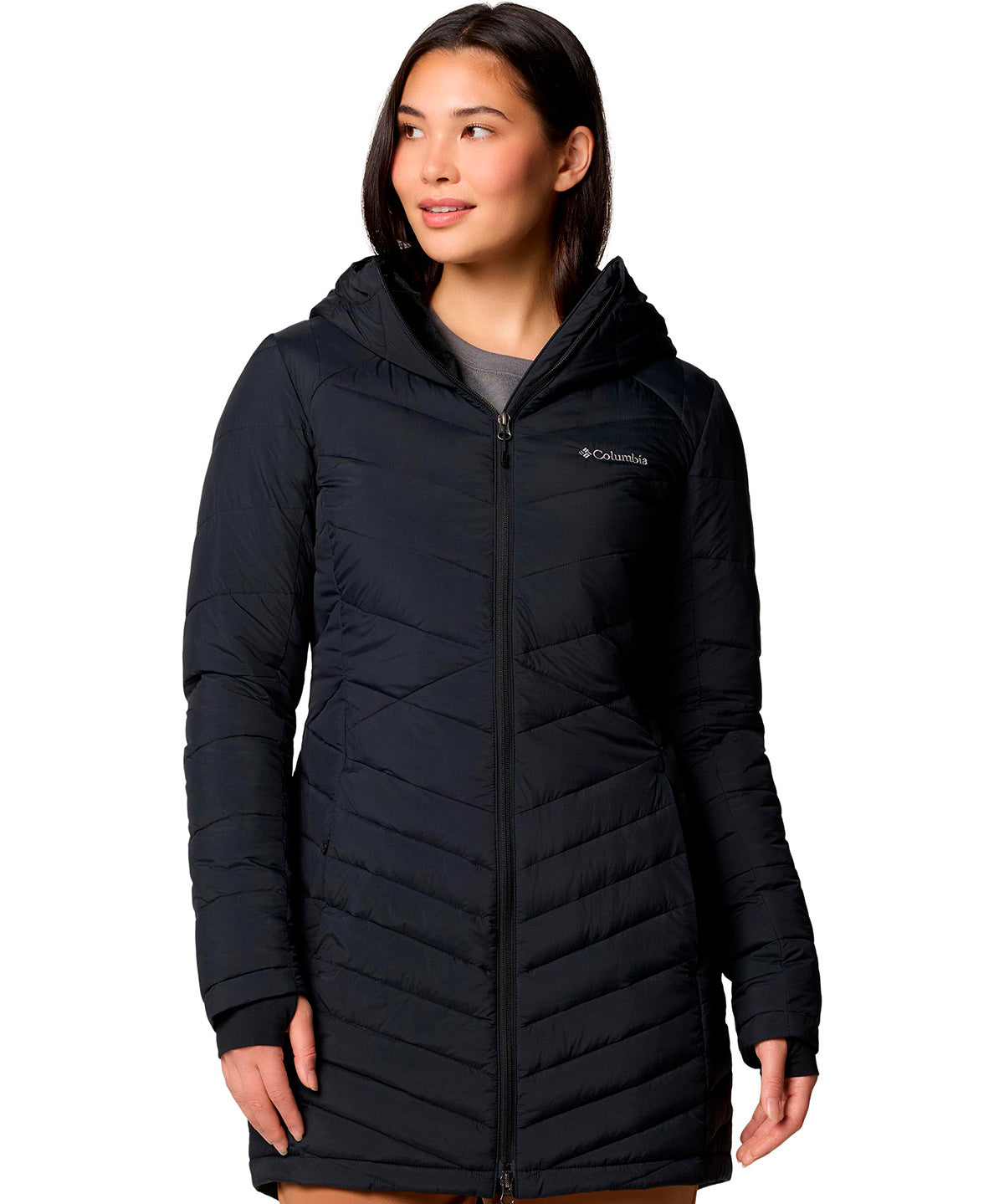 Parka Mujer Joy Peak II Mid Negro Columbia