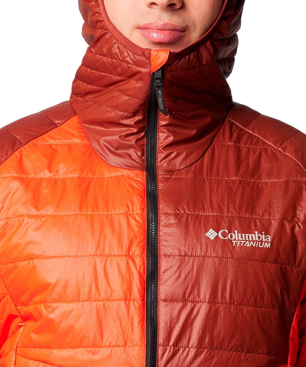 Parka Hombre Platinum Peak II Naranjo Columbia