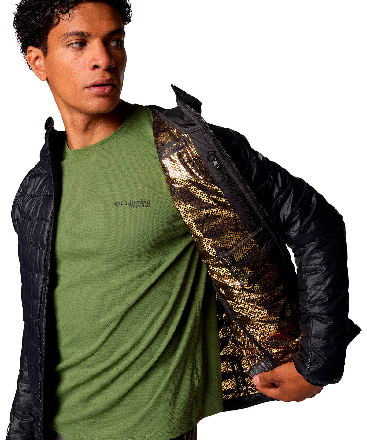 Parka Hombre Platinum Peak II Negro Columbia