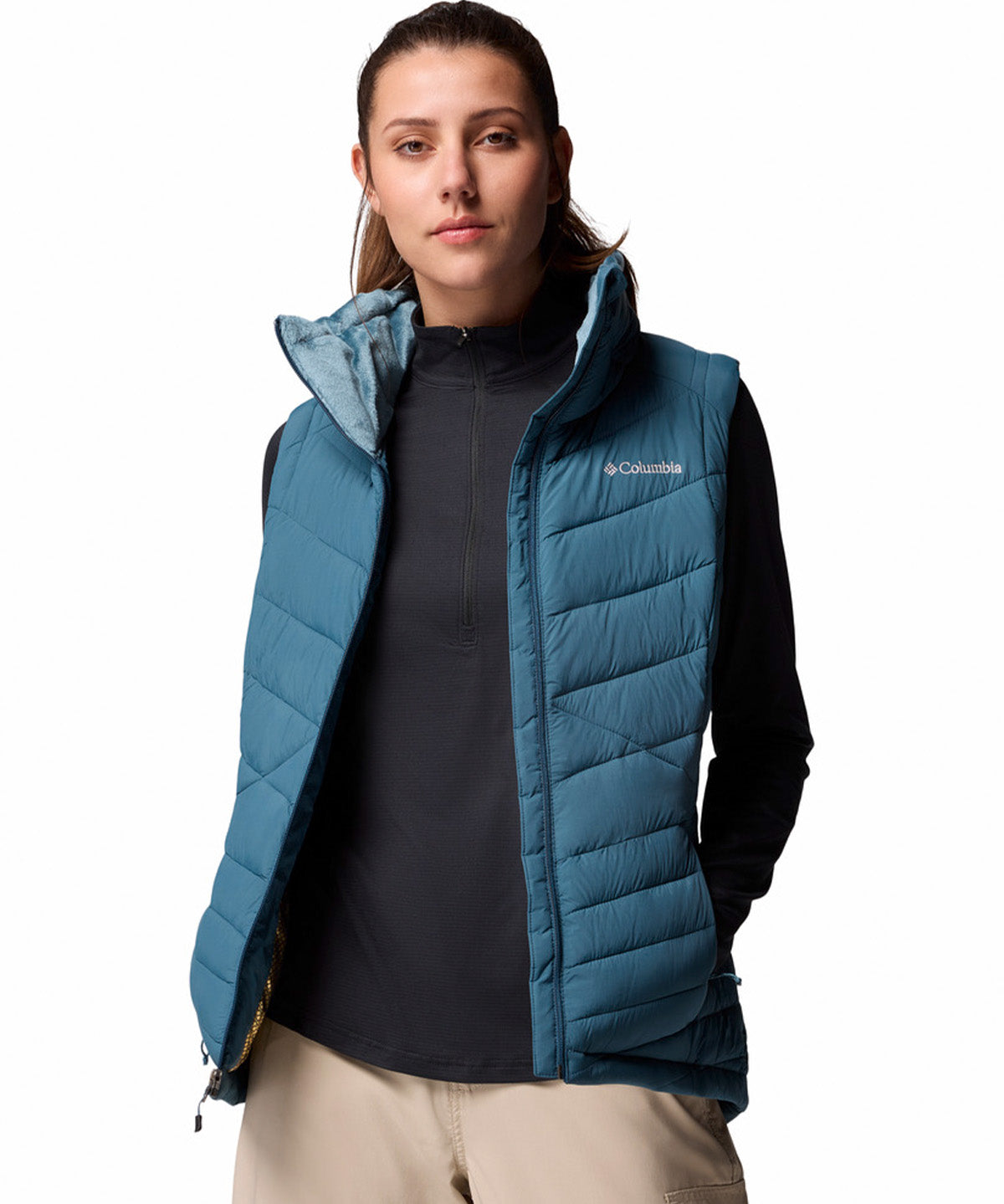 Parka Sin Mangas Mujer Joy Peak II Vest Azul Columbia