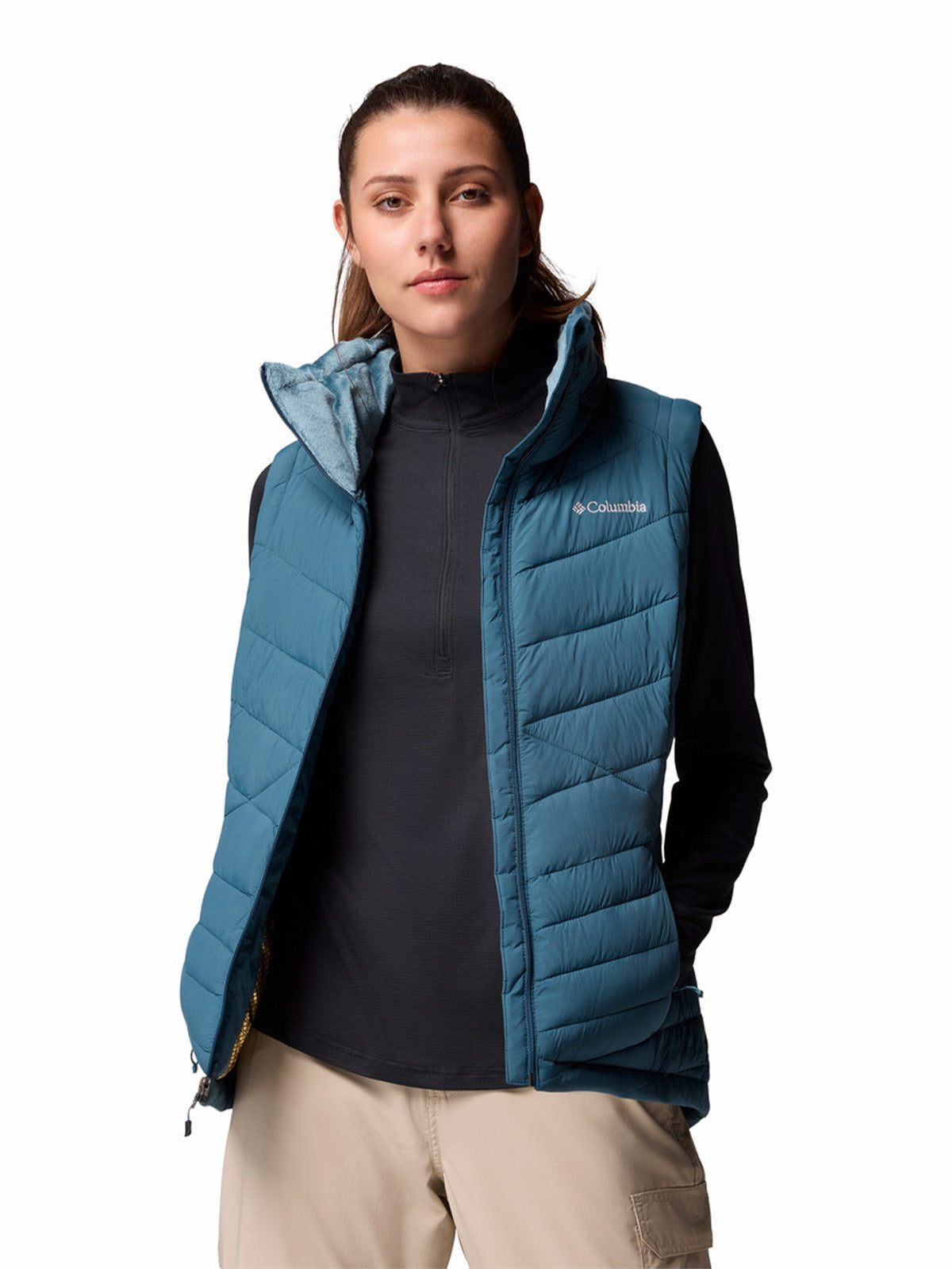 Parka Sin Mangas Mujer Joy Peak II Vest Azul Columbia