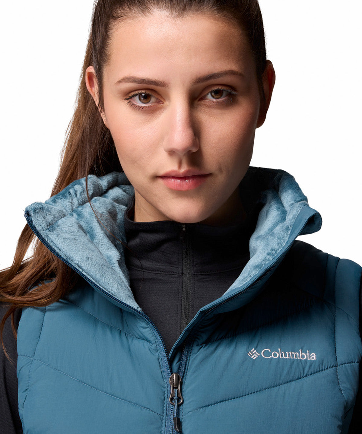Parka Sin Mangas Mujer Joy Peak II Vest Azul Columbia