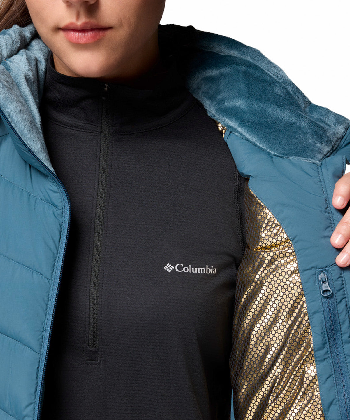 Parka Sin Mangas Mujer Joy Peak II Vest Azul Columbia
