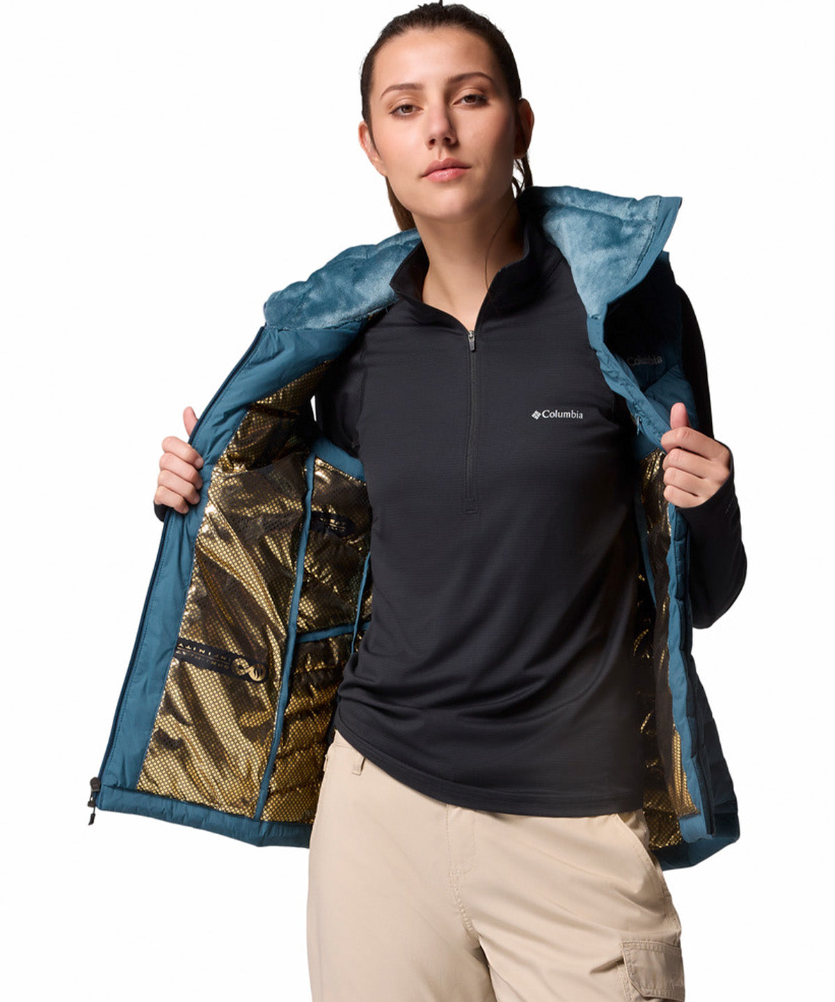 Parka Sin Mangas Mujer Joy Peak II Vest Azul Columbia
